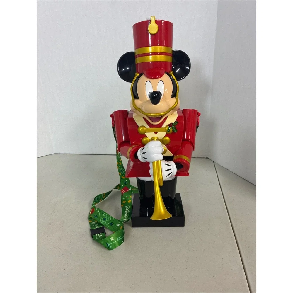 Disney Parks Mickey Mouse Nutcracker Toy Soldier‎ Christmas Popcorn Bucket